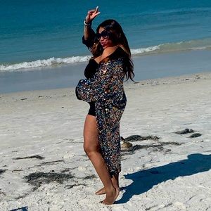 Sequin Duster/Kimono
